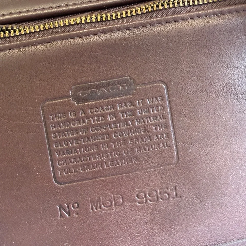 Vintage Coach Patricia Legacy Tote 1996 - Picture 5 of 13
